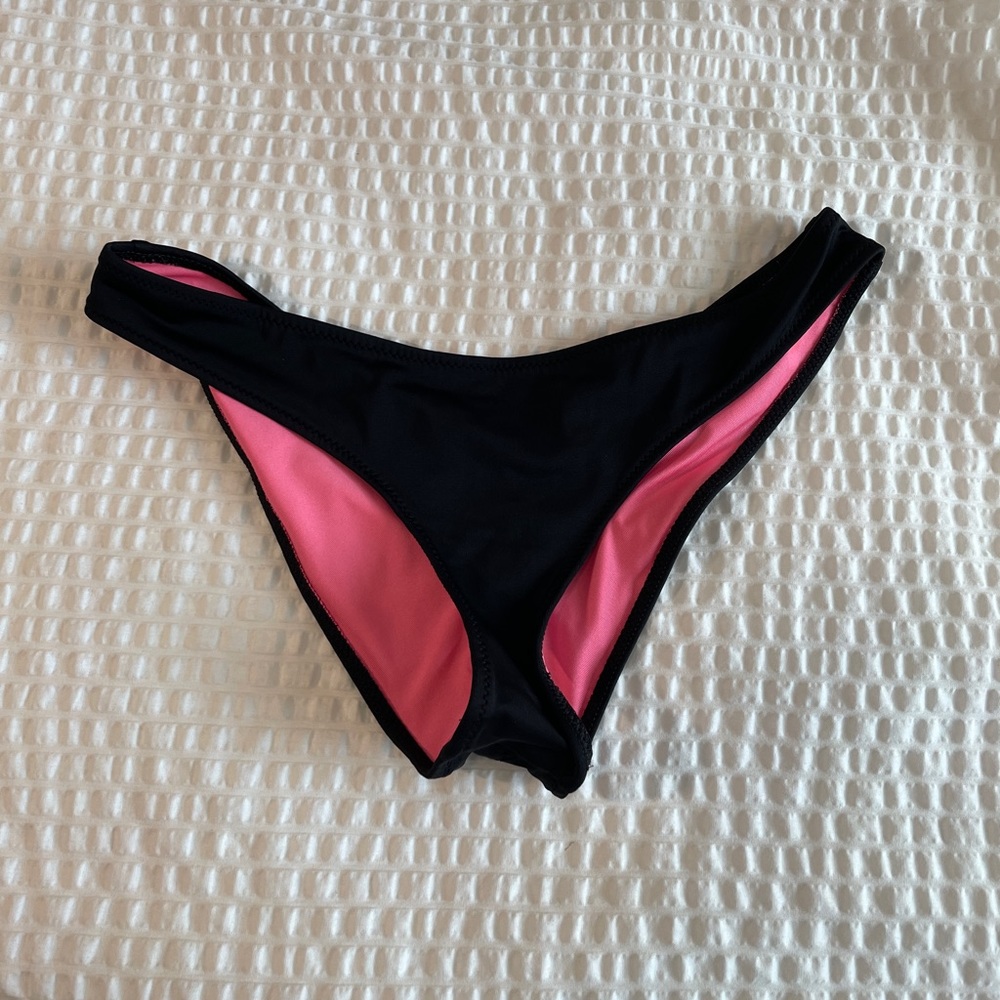 Victoria’s Secret PINK Black Bikini Bottoms